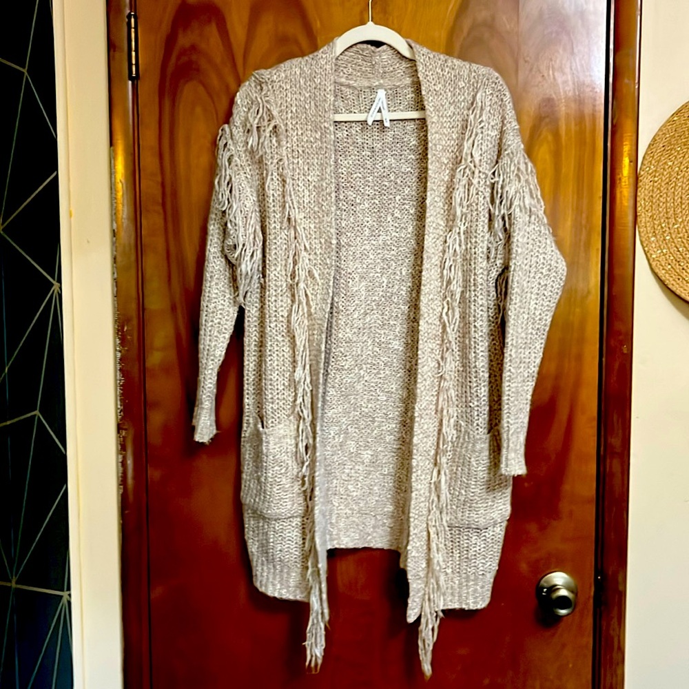 Dreamers by DEBUT Fringe Cardigan S/M